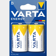 Батарейка D/LR20 VARTA Energy 1,5 V алкалиновая 2 штуки