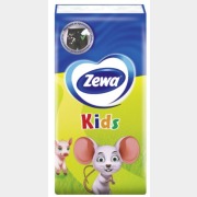 Платки носовые ZEWA Kids 10 штук (0201121321)