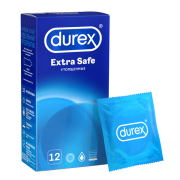 Презервативы DUREX Extra Safe Утолщенные 12 штук (9250435533)