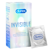 Презервативы DUREX Invisible Ультратонкие 12 штук (9250435597)