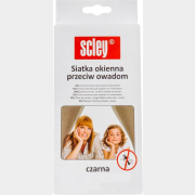 Сетка москитная для окон SCLEY 130х150 см черная (0395-111315)