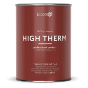 Лак кремнийорганический термостойкий ELCON High Therm бесцветный 1 л