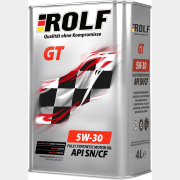 Моторное масло 5W30 синтетическое ROLF GT 4 л (322228)