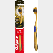 Зубная щетка COLGATE 360 Золотая с древесным углем (8718951071407)