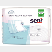 Пеленки гигиенические впитывающие SENI Soft Super 90х170 см 30 штук (5900516691998)