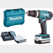 Дрель-шуруповерт аккумуляторная ударная MAKITA HP 347 DWE (HP347DWE)