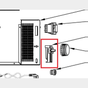 Термостат предохранительный для пушки тепловой ECOTERM EHC-02/1D (YXC-02-09)