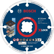 Круг алмазный 115х22 мм по металлу BOSCH X-LOCK Expert for Metal (2608900532)