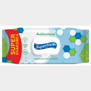 Салфетки влажные SUPER FRESH Антибактериальные 120 штук (4823071642285)