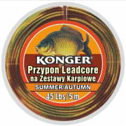 Поводок рыболовный KONGER Leadcore Summer Autumn 5 м 11,3 кг (960 005 025)