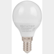 Лампа светодиодная E14 ЮПИТЕР Люкс G45 6 Вт 3000К (JP5145-30)