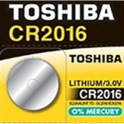 Батарейка CR2016 TOSHIBA 3 V литиевая