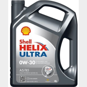 Моторное масло 0W30 синтетическое SHELL Helix Ultra A5/B5 4 л (550046659)