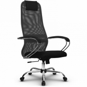 Кресло компьютерное METTA S-ВК-8 CH темно-серый/черный