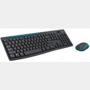 Комплект беспроводной клавиатура и мышь LOGITECH Wireless Desktop MK275 (920-008535)