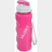 Бутылка для воды 0,5 л BRADEX Ивиа розовый (SF 0439)