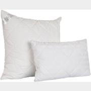 Подушка для сна ФАЙБЕРТЕК Лебяжий пух/сатин белый 68х68 см (68х68.С.ЛП)