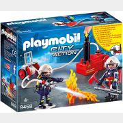 Конструктор PLAYMOBIL City Action Пожарные с водяным насосом (9468)
