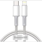 Кабель BASEUS High Density Braided Fast Charging Type-C to iP PD White (CATLGD-A02)