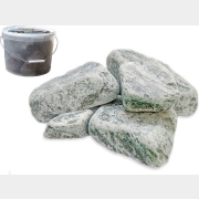 Камень для бани и сауны ARIZONE Серпентинит обвалованный 10 кг (62-101002)