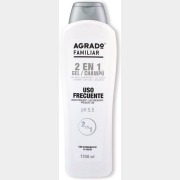 Гель-шампунь для душа AGRADO Bath Gel&Shampoo Familiar 1250 мл (33378)