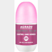 Дезодорант шариковый AGRADO Control Care Women 48h Protect С маслом шиповника 50 мл (52515)