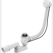 Сифон для ванны автомат 57 см ALCAPLAST белый (A51B)