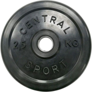Диск обрезиненный CENTRAL SPORT 26 мм 2,5 кг