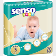 Подгузники SENSO BABY 3 Midi 4-9 кг 70 штук