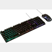 Комплект игровой клавиатура и мышь NAKATOMI KMG-2305U Black