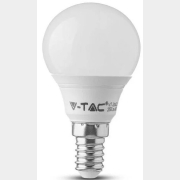 Лампа светодиодная E14 V-TAC P45 4 Вт 2700К (SKU-4123)