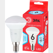 Лампа светодиодная Е14 ЭРА Red Line R50 6 Вт 4000К