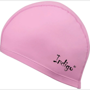 Шапочка для плавания INDIGO комби с ПУ розовый (IN048-PI)