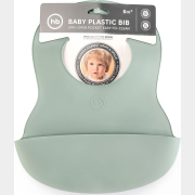 Нагрудник детский HAPPY BABY Soft Children's Bib зеленый (16000)