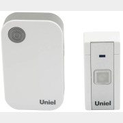 Звонок дверной беспроводной UNIEL UDB-013W-R1T1-36S-100M-WH (UL-00006432)