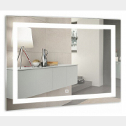 Зеркало для ванной с подсветкой SILVER MIRRORS Ливия 800х600 (ФР-00000942)