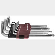 Набор ключей TORX Т10H-T50H с отверстием 9 предметов THORVIK (TTK9S)