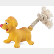 Игрушка для собак TRIOL Mini Dogs Собачка с веревкой 8,5/18 см (12151142)