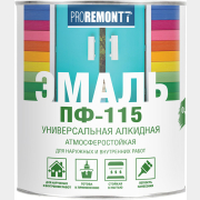 Эмаль пентафталевая PROREMONTT ПФ-115 белая глянцевая 0,9 кг