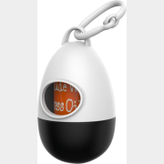 Контейнер для уборочных пакетов XCHO Яйцо бело-черный с пакетами (6970834355826)