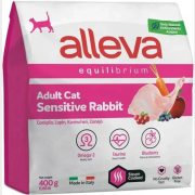 Сухой корм для кошек ALLEVA Equilibrium Sensitive кролик 0,4 кг (P61041)