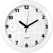 Часы настенные кварцевые 29 см TROYKATIME Модель 01 (11110116)