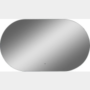 Зеркало для ванной с подсветкой КОНТИНЕНТ Fleur LED 1100х650 ореольная холодная подсветка (ЗЛП456)
