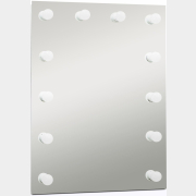 Зеркало для ванной с подсветкой КОНТИНЕНТ Гримерное Бриджит 600х800 (ЗГП03)