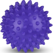 Мяч массажный INDIGO 9 см фиолетовый (6992-2-PU)