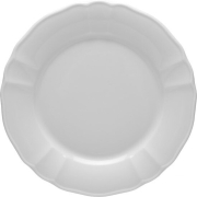 Тарелка фарфоровая обеденная LUBIANA Maria белый (3512)
