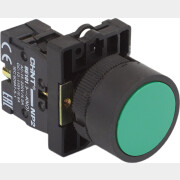 Кнопка управления NP2-EA31 без подсветки зеленая 1НО IP40 (CHINT) (574816)