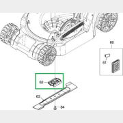 Держатель ножа для газонокосилки MAKITA DLM382 (459811-4)