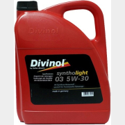 Моторное масло синтетическое SAE 5W-30 DIVINOL Syntholight 03 5 л (49251-K007)