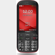 Мобильный телефон TEXET TM-B409 Black/Red